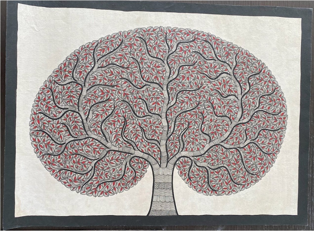 Tree of Life, MADHUBANI PAINTING BY PRATIMA BHARTI-